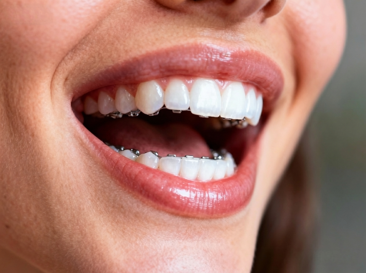 Colorful braces example