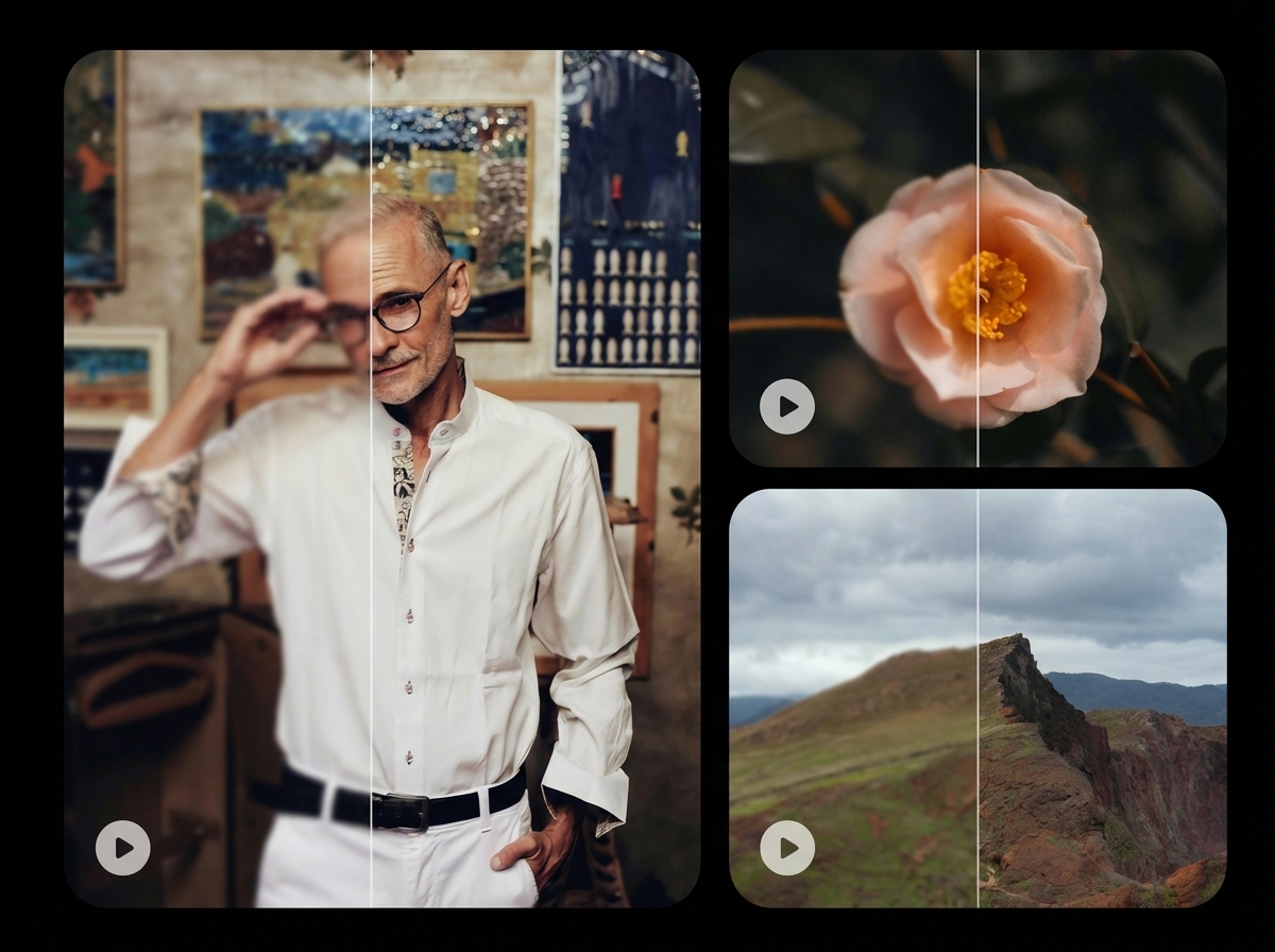 Video clarity adjustment interface