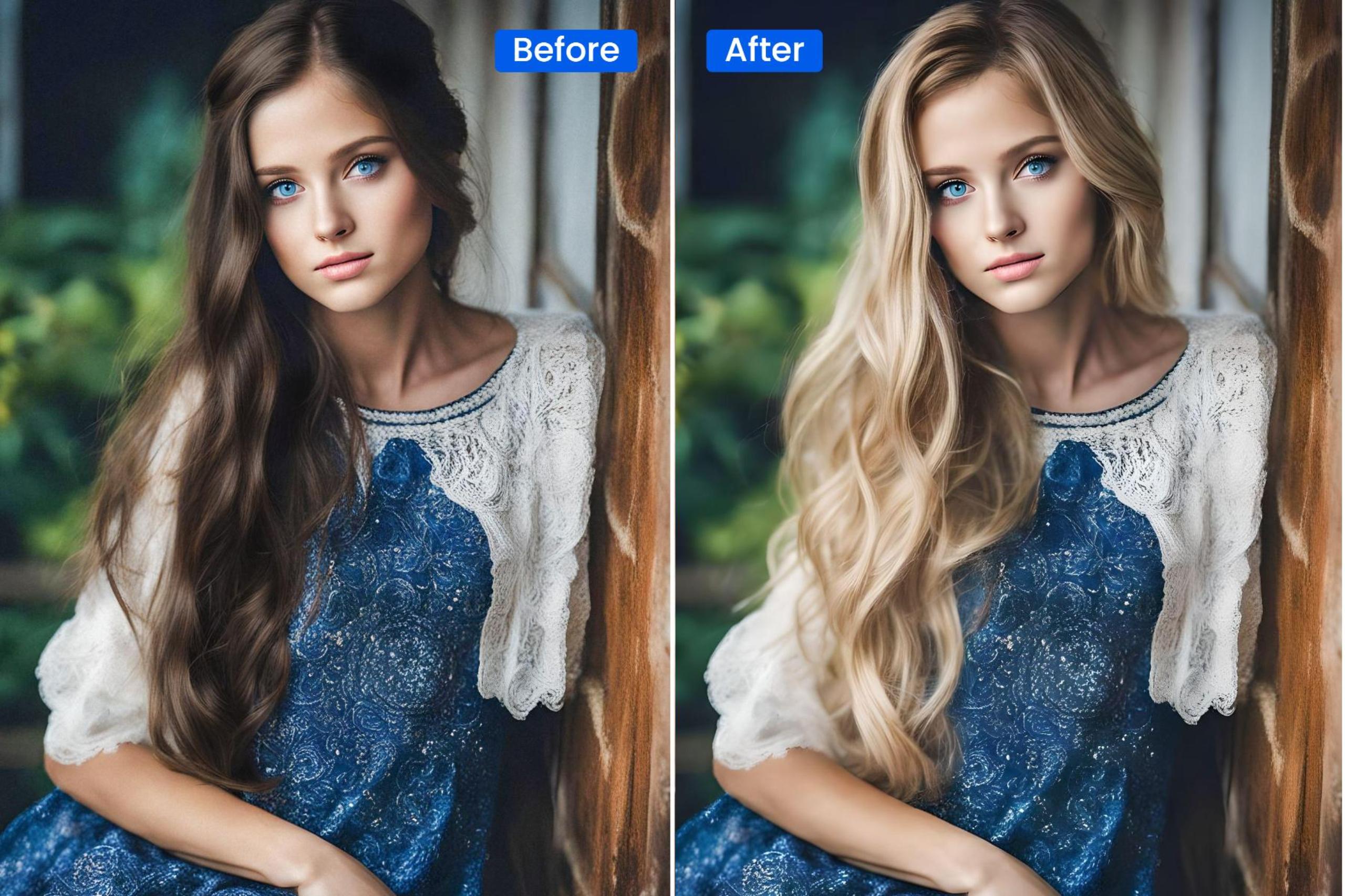 Hair Color Change