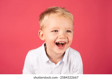 Cute Child Portrait with Smile