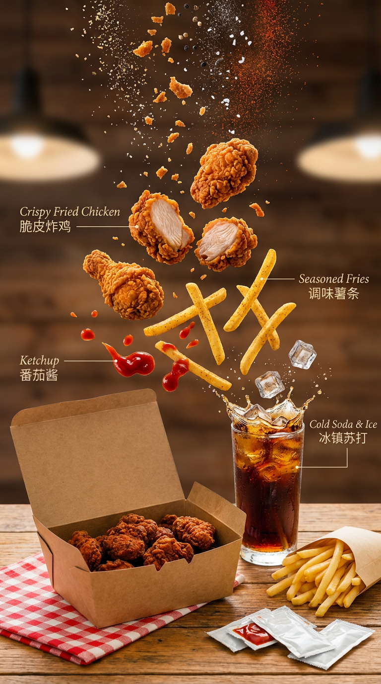 Fast Food Promotion Poster