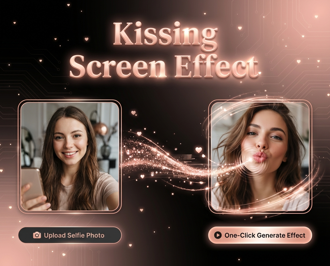Kissing Screen Effect