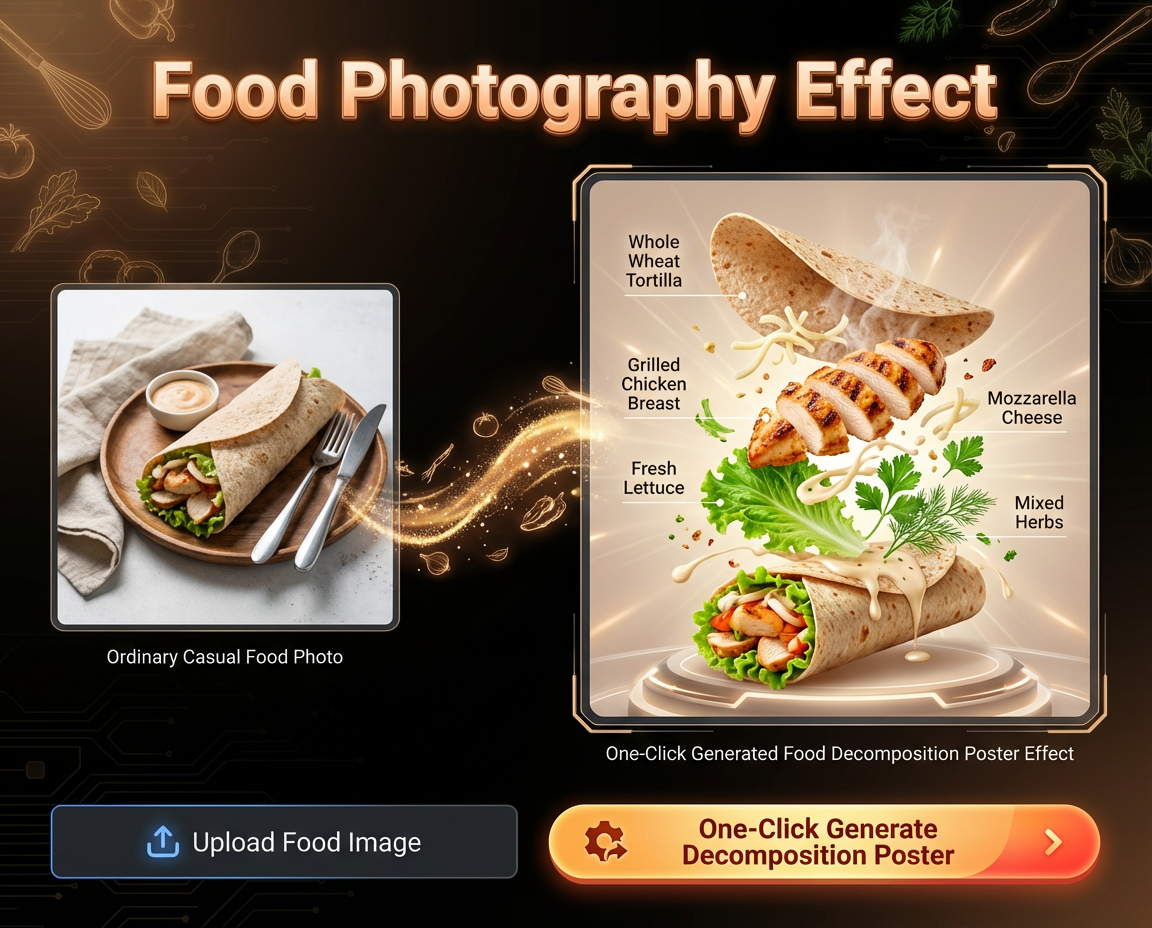 Food Photography Effect
