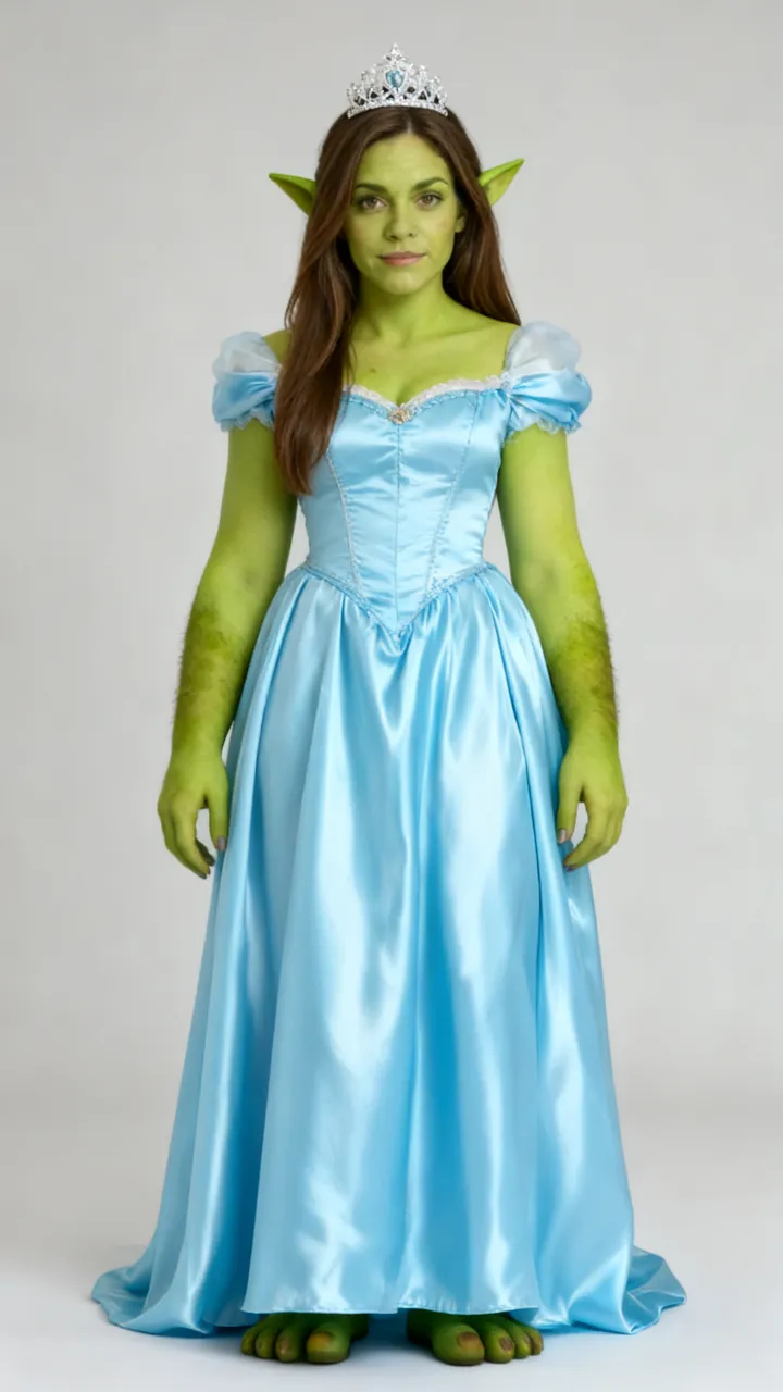 Sorry I lied AI example: green princess — “I’m sorry I lied, I didn’t have the green princess dress”