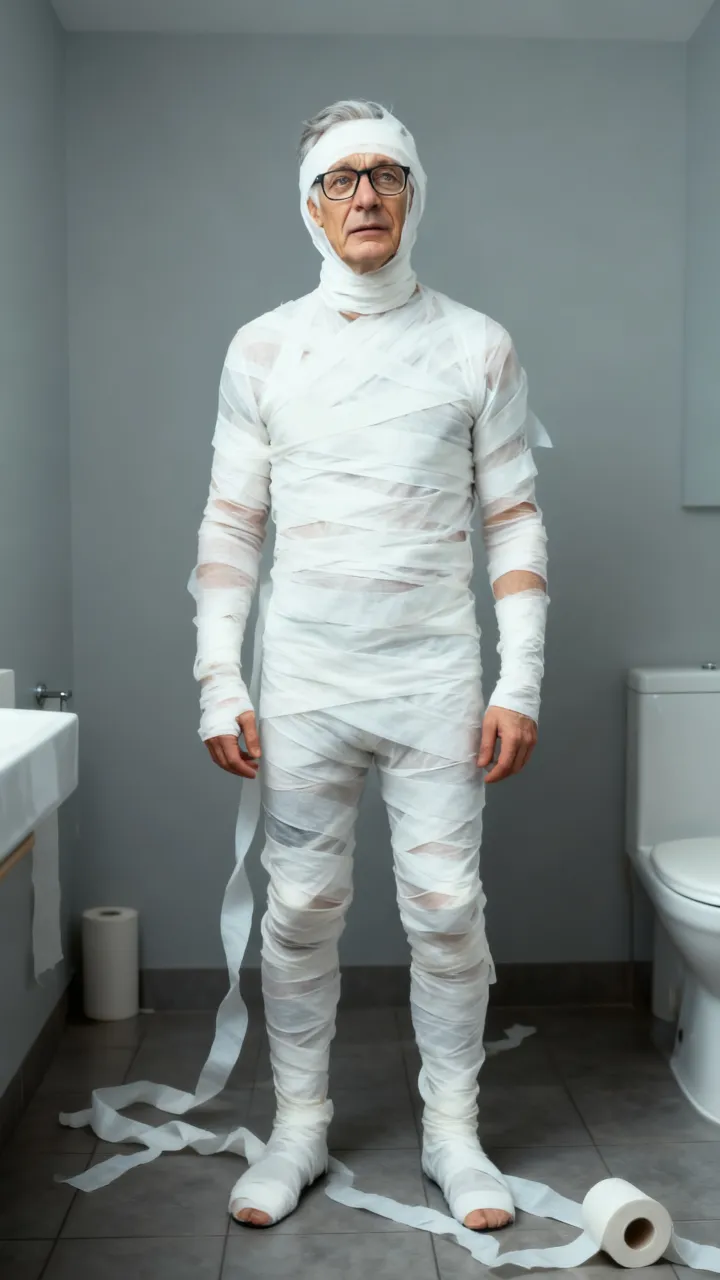 Sorry I lied AI example: mummy — “I’m sorry I lied, I didn’t have the mummy costume”